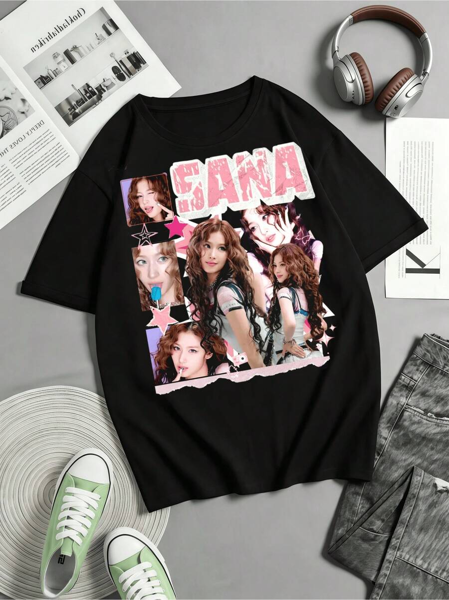 Women T-Shirts - Black - View 1