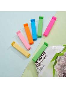 5pcs Sealed Food Clips, Keep Food Fresh And Prevent Spoilage, Suitable For Snack Storage, 10pcs/1pc - Random Color - View 4