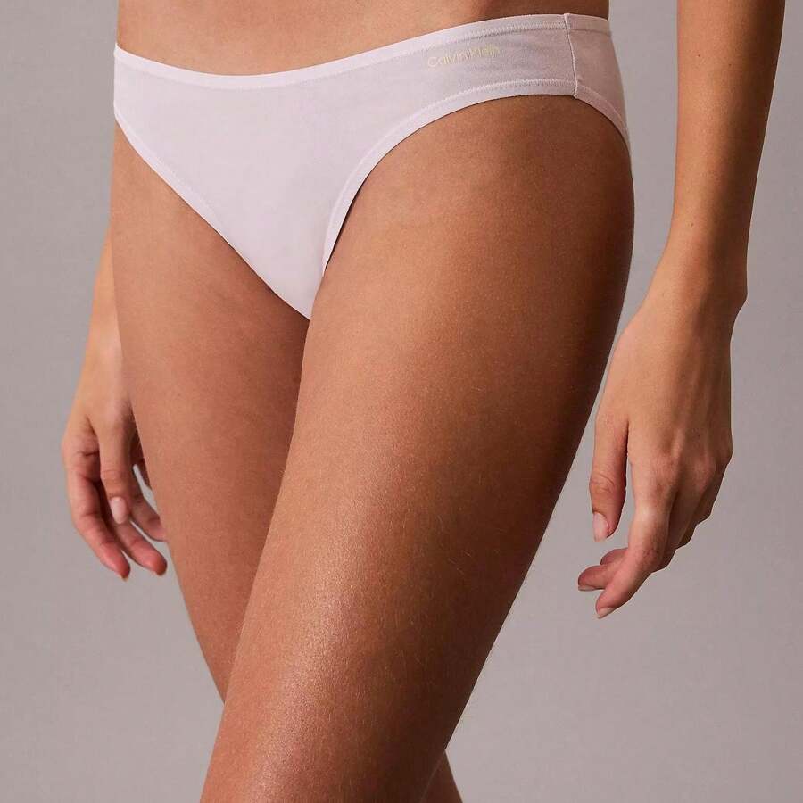 Calvin Klein Ideal Cotton Bikini QD5126 Underwear Women Panties - 霜紫丁香 - 查看 1