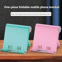 Soporte plegable de escritorio portátil, adecuado para teléfonos y tabletas - Verde - Ver 11