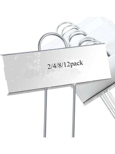 2/4/8/12Pack Metal Plant Labels For Outdoor Garden Waterproof Plant Markers, Labels Garden Markers For Seedlings Herbs Vegetable Greenhouse Gifts