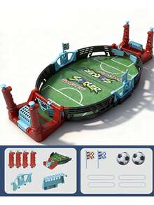 1 Set Children's Tabletop Football Game Toy, Desktop Game, Interactive Toy, Football Game, Football Toy, Two-Player Battle Game, Interactive Game Toy, Desktop Game, Children's Educational Toy, Party Gift, Birthday Gift, Christmas Gift - Multicolor - View 7