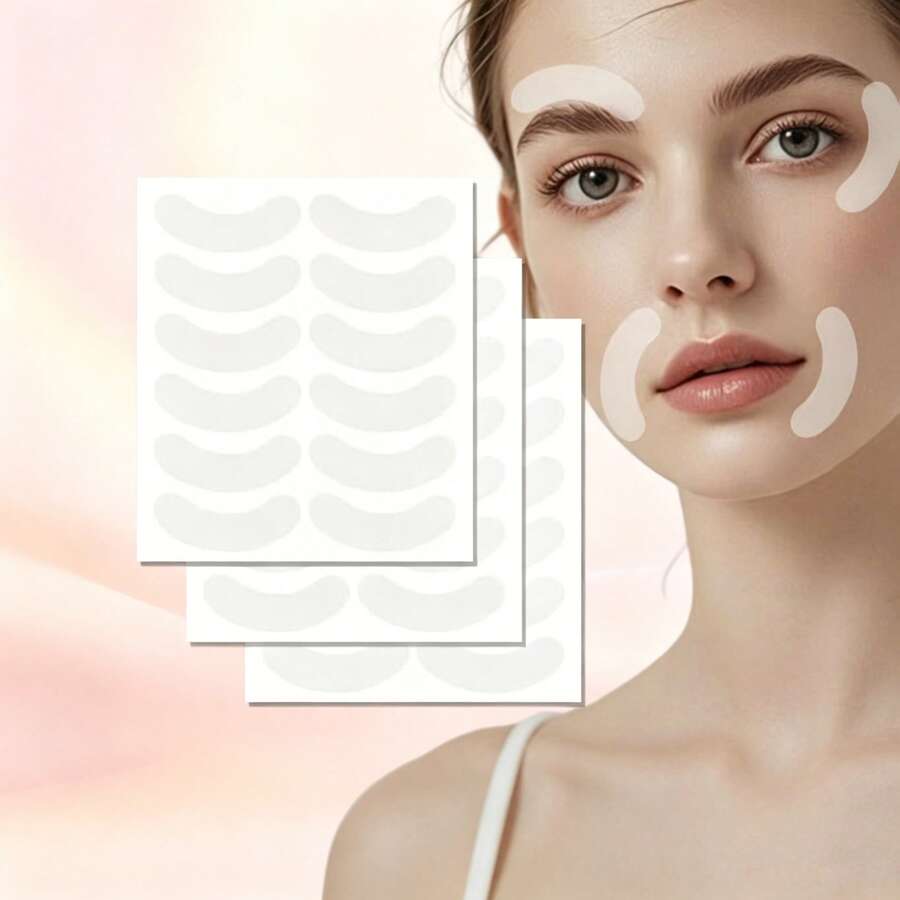 12 miếng dán làm mờ nếp nhăn, giải quyết các vấn đề về vết phấn, da khô bong tróc, nếp nhăn rõ rệt và tình trạng da xỉn màu ở vùng trán. Các miếng dán thông thường không bám dính tốt. - Nhiều màu - Xem 1