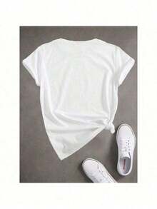 1 pieza de camiseta para mujer, telas cómodas, manga corta, estilo casual, patrón geométrico, primavera/verano/otoño, camiseta "Meet Me On Main Street", camiseta "Magic Kingdom", camiseta vintage "Main Street", camiseta a juego para viajes a parques temáticos, tallas S-2XL, 180g 100% algodón, todos los patrones están impresos. Unisexo. - Estilo-2 - Ver 8