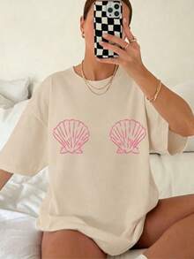 1pcs Custom Mermaid Bachelorette Shirt  Last Toast On The Coast Bachelorette Coastal Bachelorette Bikinis And Martinis Last Splash,Plus-Size Fashion T-Shirt - 杏色2 - 查看 7