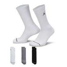 Nike 3 双男/女款 U J ED CUSH POLY CREW 运动中筒袜 DX9632-914 - 白色 - 查看 13