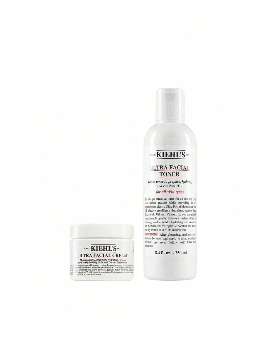 Kiehl's [Bundle] Ultra Facial Cream 50 Ml + Toner 250 Ml - Ultra Facial - View 1