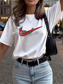 Women T-Shirts - 白色 - 查看 6