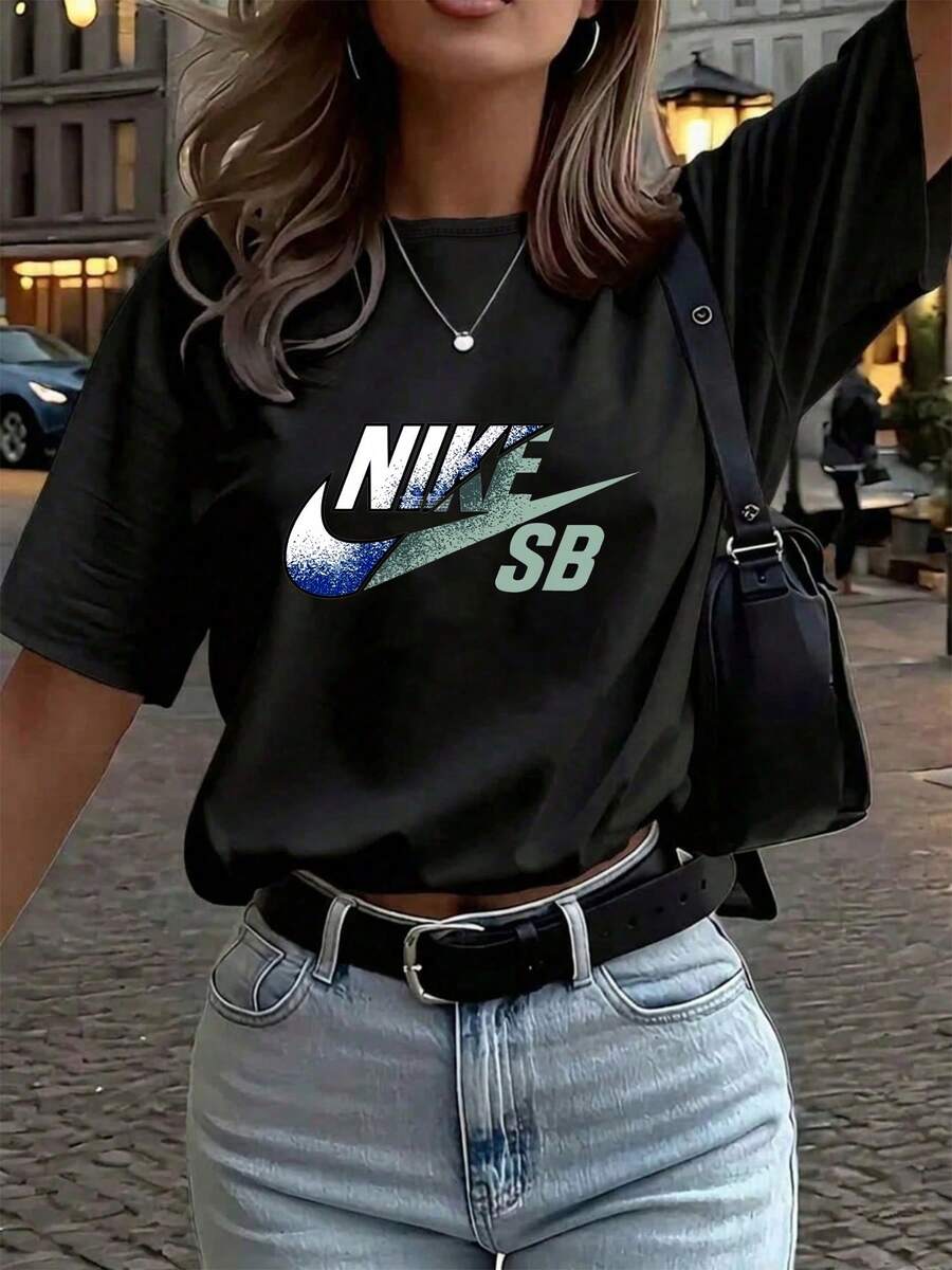 Women T-Shirts - Black - View 1