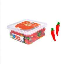 VIDAL Chiles Picantes Rellenos,rellenolas de chile picante bandeja de 75 uds aprox. 795 g Sabor a Cereza Sin gluten Sin grasa Vidal sabor Original garantizada - VIDAL Chiles Picantes - Ver 2