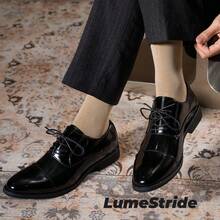 Calcetines de tripulación para hombre | Negocios & Uso diario | Calcetines de vestir versátiles | Algodón cómodo | Estilo combinable con todo - Caqui - Ver 4
