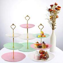 Stands - White Pink Green - View 7