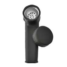 Black Silicone Pipe, Portable Unbreakable Mini Hand Pipe With Removable Lid & Stainless Steel Screen Bowl, Easy To Clean Travel  Accessory, Portable Soft Silicone Capped Black Straw Set, Suitable For Beginners - C - View 6