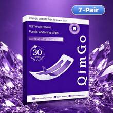 QimGo - Type a - Large Box - 7 Pairs - Purple