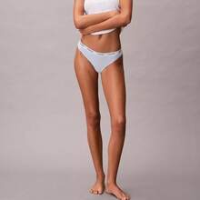 Calvin Klein Icon Logo Bikini QD5044 - 微風藍 - 查看 2