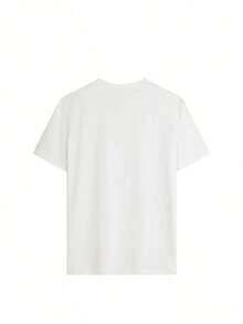 2026 New Spicy Margarita Graphic T-Shirt For Women In Summer - White T-Shirt With Red Text - Casual And Stretchy Summer Top, Suitable For Beach, Party And Daily Use - Matte Beach T-Shirt, Party Outfit, Fun Design T-Shirt - White - View 2