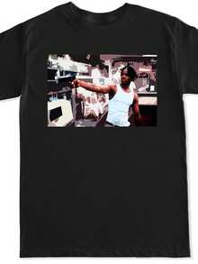 Men Sports Tees & Tanks - 黑色 - 查看 1