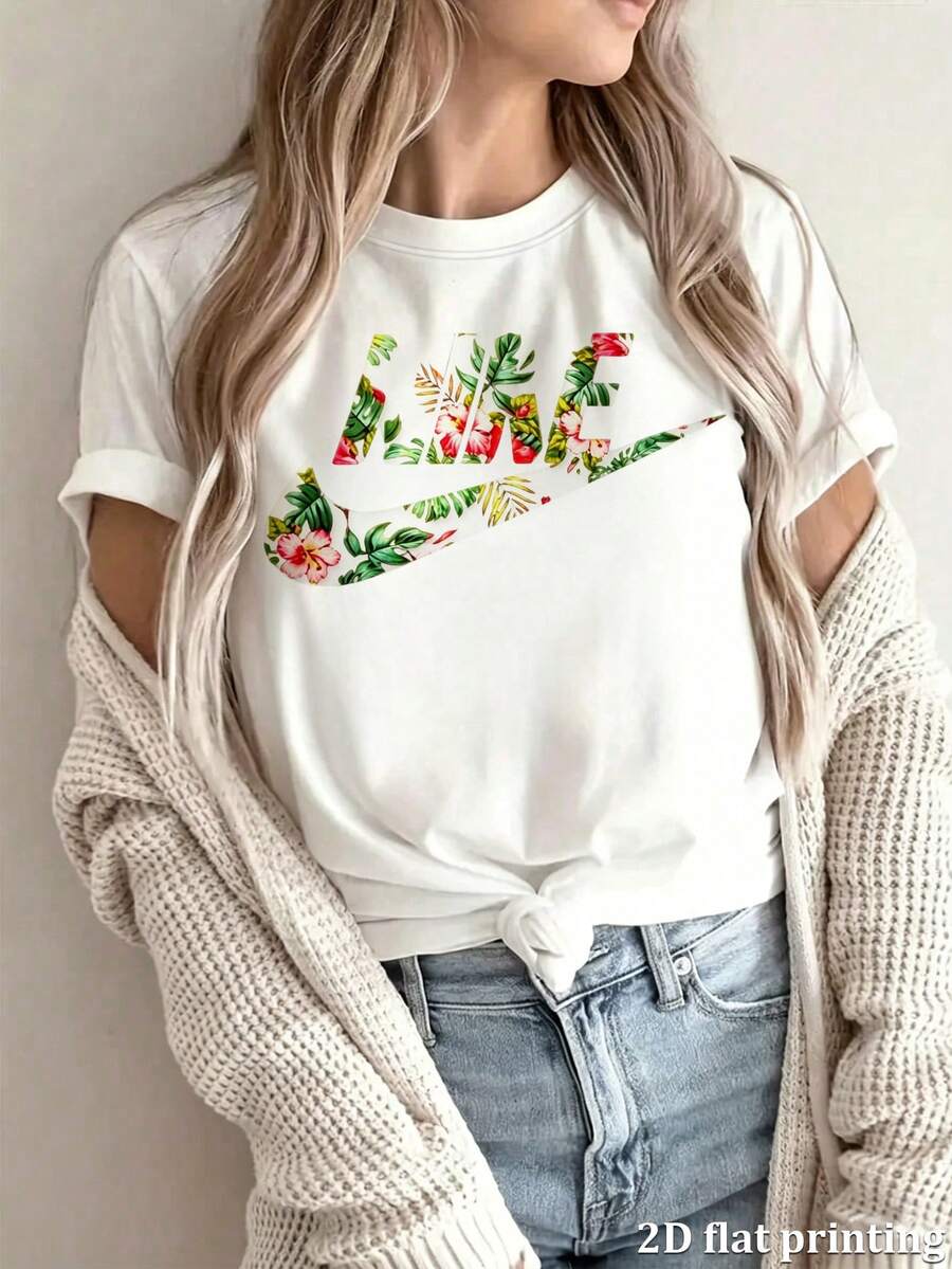 Women T-Shirts - White - View 1