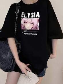 Women T-Shirts - Black - View 5