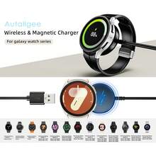 Magnetic Wireless Charger Dock For Samsung Galaxy Watch 8/7/6/5pro/5/4/3 Active 2, Portable Watch Fast Charging Stand - View 2