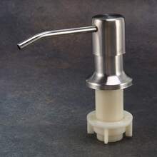 Soap Dispenser For Kitchen Sink Built In Countertop Soap Dispenser Pump Head With 46 Inch Extension Tube Kit (Silver) - Multicolor - View 7