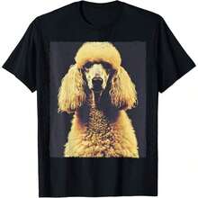 1 Piece Of Vintage Schnauzer Print T-Shirt For All Seasons, 100% Cotton, Single-Sided Print, Round Neck, Short Sleeve, Unisex, Base Layer, 180g Cotton. - 顏色 4 - 查看 7