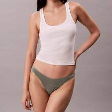 Calvin Klein Ideal Cotton Bikini QD5126 Underwear  Women  Panties - Sea Spray - 查看 2