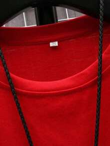 Erykah Badu 90s Rap Tour, Camiseta 100% Algodón Suave y Ligera, Agradable al Tacto - Rojo - Ver 3