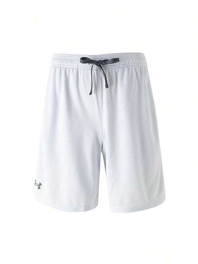 Under Armour 男士弹力宽松舒适训练短裤，UA Tech Mesh 短裤 1328705-023，夏季