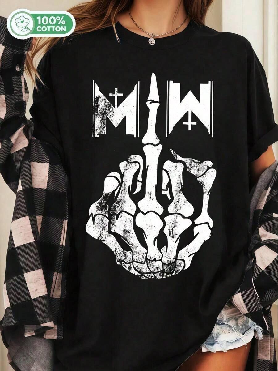 Women T-Shirts - Black - View 1