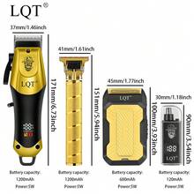 LQT Men's Grooming Kit (4pcs/3pcs/1pc) - Mini Hair Clipper, Ear & Nose Trimmer & Men's Razor, Cordless Trimmer, USB-C Charging, Suitable For Home Haircutting, Travel Beard Trimming And Personal Care. Ideal Holiday Gift, Men's Gift - View 4