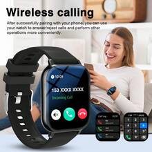 This Popular Unisex Smart Watch Features The Following Functions: Call Answering, Message Alerts, Music Control, Remote Camera Shutter, Step Counting, Calorie Tracking, Multiple Sports Modes, Alarm Clock, Incoming Call And Message Notifications, Compatible With Android And IOS Systems. - Multicolor - View 3