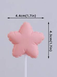 1件波西米亞風蝴蝶結泰迪熊蛋糕裝飾，藍粉綠熊裝飾，適用於嬰兒洗禮與生日，非玩具，請遠離14歲以下孩童 - 彩色 - 查看 9