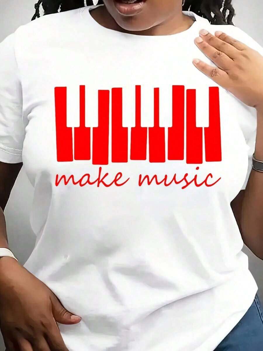 Suave, transpirable y ligera para comodidad durante todo el día. Camiseta para Músicos, Camiseta para Pianistas, Camiseta para Profesores de Piano, Camiseta para Amantes del Piano, Camiseta para Profesores de Música, Camiseta para Pianistas, Camiseta para Amantes de la Música, Camiseta para Músicos. Cuello redondo clásico con un corte relajado que favorece todas las formas del cuerpo y es fácil de combinar con jeans, pantalones cortos y leggings. - Blanco - Ver 1