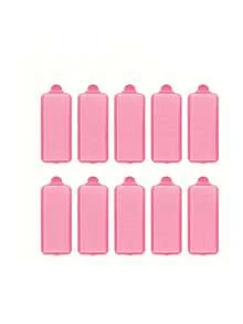 10Pcs Set Sponge Bang Heatless Hair Rollers Hair Styling Tools - Pink - View 5