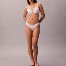 Calvin Klein Ideal Cotton Thong Underwear  Women  Panties QD5124 - 霜紫丁香 - 查看 3
