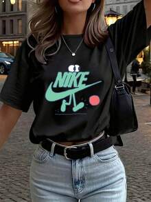 Women T-Shirts - Black - View 6