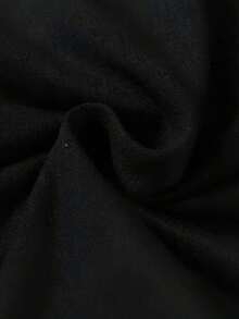 Camiseta genial casual de 1 pieza con estampado de leopardo y lazo de cereza para mujer, novedosa, 100% poliéster, cuello redondo, top casual, camiseta de manga corta con estampado gráfico de gran tamaño. - Negro - Ver 4
