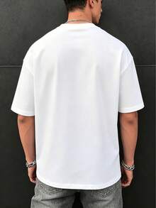 Disney Men's Summer "Animal Kingdom" Mickey & Friends Safari Park Streetwear T-Shirt - Vintage Walt Disney World Tee - trắng - Xem 4