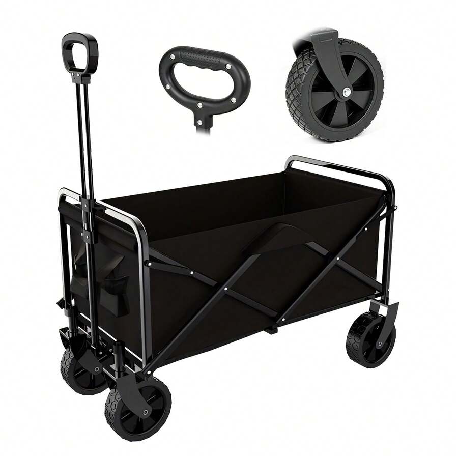 Storage Carts - [Loại gấp gọn bánh xe 5 inch] 80L - Xem 1