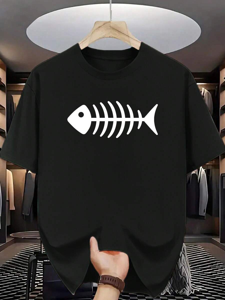 Men T-Shirts - Black - View 1