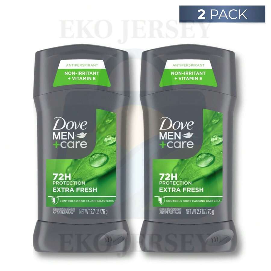 Dove Men+Care Extra Fresh Deodorant Stick 72H Protection 2.7oz / 76g Pack Of 2 - nhiều mùi hương - Xem 1