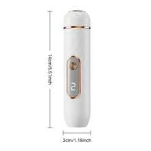 Hailicare 2-In-1 Electric Nail & Foot File, Callus Remover, Electric Nail Grinder, Professional Portable Nail Clipper (With Replaceable Grinding Heads), Foot Care Tool, Suitable For Home And Travel Outdoor Use - View 10
