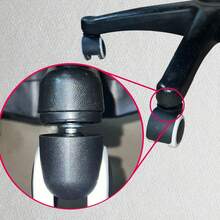 5pcs Plastic Wheels For Office Secretary Chair Casters YQTL - Ginger - View 6