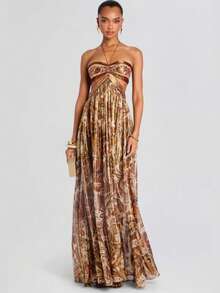 Vestido Colgante Sensual Bestseller para Eventos y Banquetes - Canelainspiracion - Ver 2