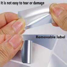 500/250/125/50/25 Reusable Grease-Proof Labels - Removable Temporary Adhesive Notes, Suitable For Organizing Storage Boxes, Moving, Office And Home Use, File Folders And Sample Labeling, Multi-Purpose Markers - one-size - View 10