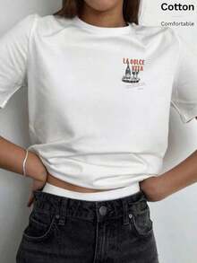 Women T-Shirts - Blanc - View 10