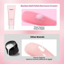 Beetles 50g Nail Polish Remover Cream, Non-Acetone Gentle Formula, Hydrates Moisturizes Nails & Cuticles, Quick Dry, Travel Friendly - Krim Penghapus Kuteks 50g - View 7