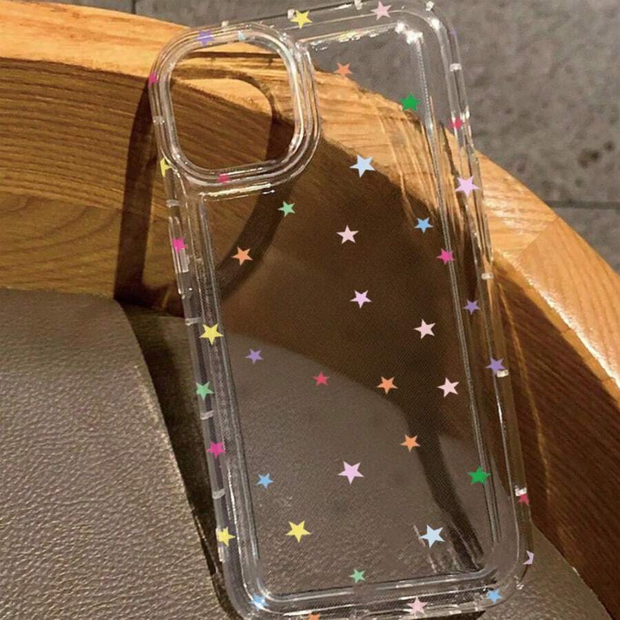 Galaxy Series Transparent Phone Case, Compatible With Android And Apple Models - Multicolor - View 1