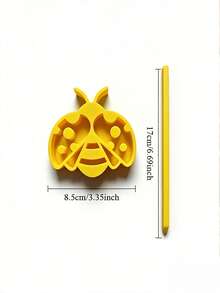 2 Sets Bee Watering Stake Garden Decor, Cute Bee Shaped Creative Garden Stakes, Outdoor Bee Waterer - Multicolor - View 4